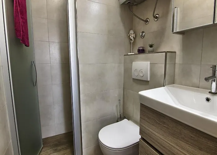Victoria - One Bedroom With Terrace And Sea View A1 アパート Pakoštane